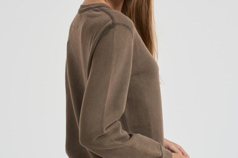 Felpa donna Maurine tortora SW0170FA C3M07EDBEC MARANT ETOILE 