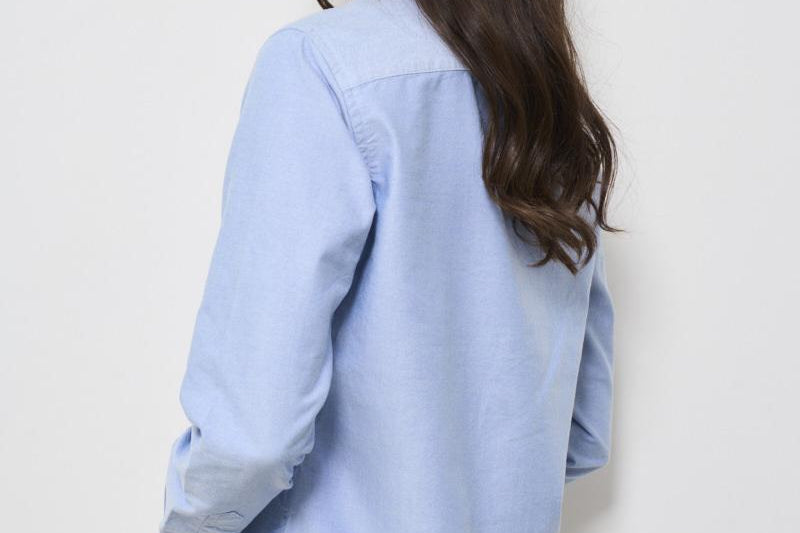Camicia donna celeste Oxford 211891377 001 RALPH LAUREN 