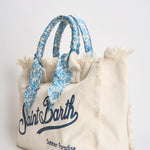 Borsa donna Vanity panna e celeste VANITY 09243L MC2 SAINT BARTH 