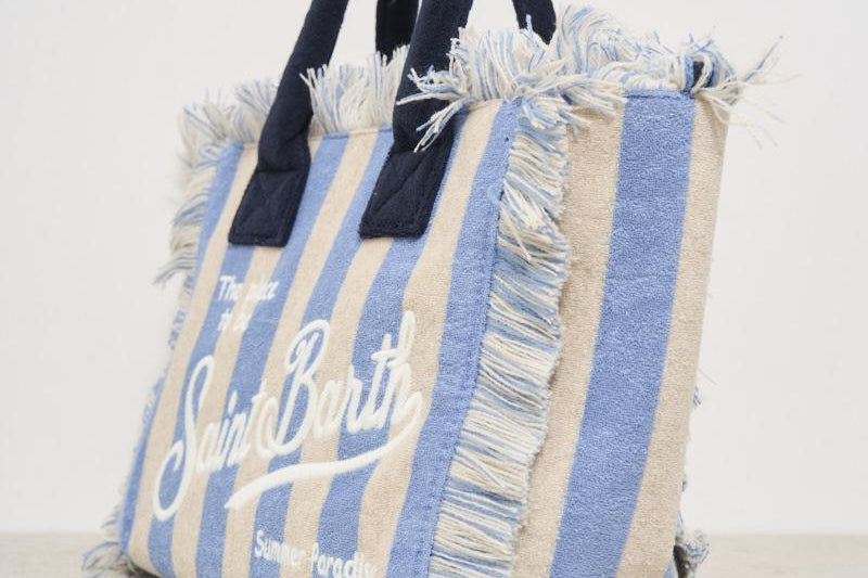 Borsa donna Colette a righe COLETTES 00116H MC2 SAINT BARTH 