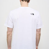 T-shirt uomo girocollo bianca NF0A87NG FN41 THE NORTH FACE 