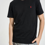 T-shirt uomo girocollo nera 710680785 001 RALPH LAUREN 