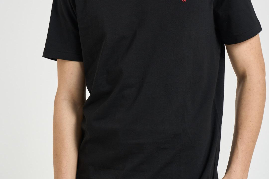 T-shirt uomo girocollo nera 710680785 001 RALPH LAUREN 