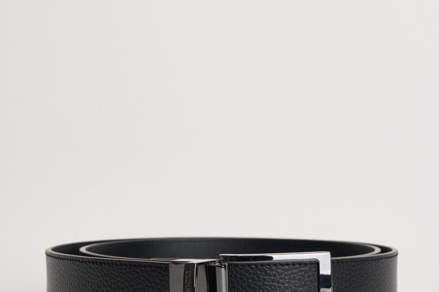 Cintura uomo in pelle nera Y4S195 YLO8J80741 EMPORIO ARMANI 