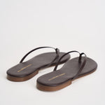 Sandalo donna infradito marrone 10165 NERO ACCADEMIE TESSILI 