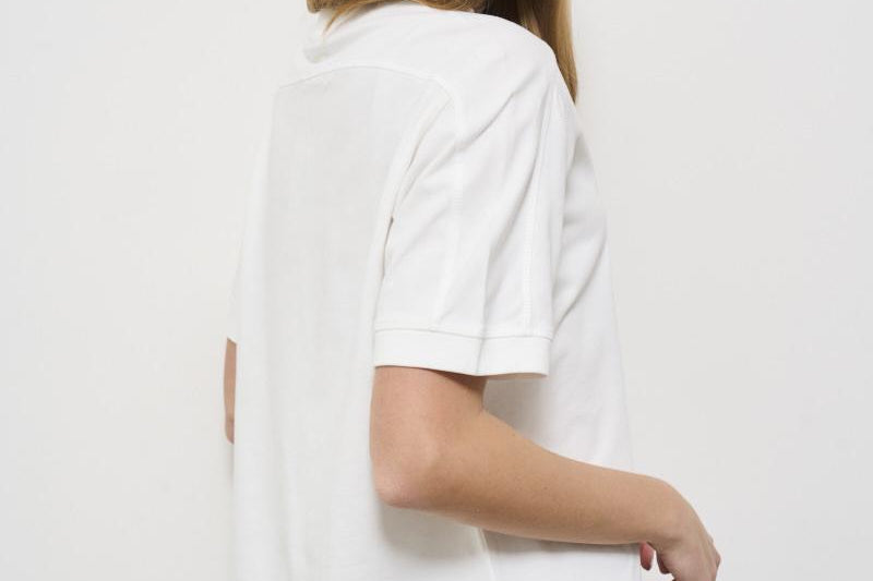T-shirt donna bianca Jaylin 10280 IVORY ANINE BING 