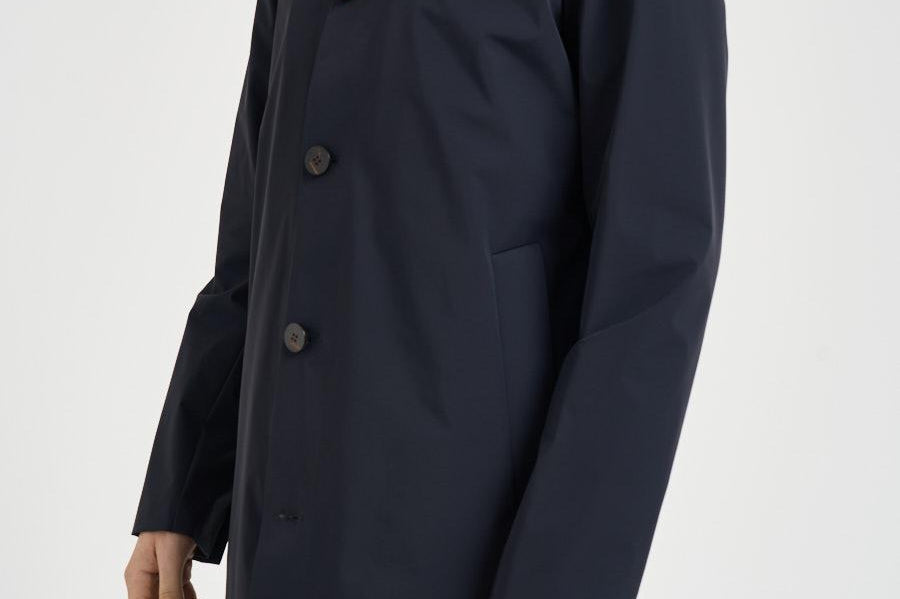 Trench uomo midi blu notte 26005 MONTECRISTO LIGHT JACKET60 RRD 