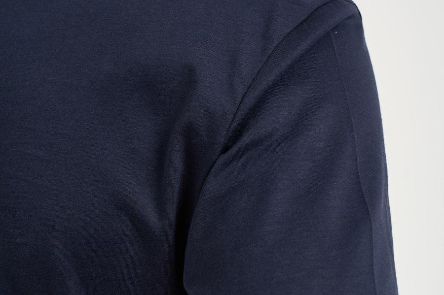 T-shirt uomo girocollo blu SH000760 BLU ACCADEMIE TESSILI 