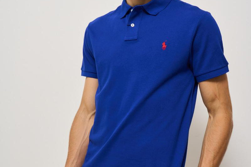 Polo uomo blu royal 710795080 001 RALPH LAUREN 