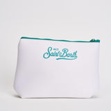 Pochette donna Forte Dei Marmi bianca e verde acqua ALINE 02579L MC2 SAINT BARTH 
