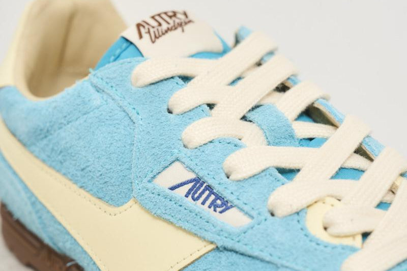 Sneakers donna Windspin in suede celeste SLWU B17 AUTRY 