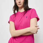 T-shirt donna fuxia 211898698 031 RALPH LAUREN 