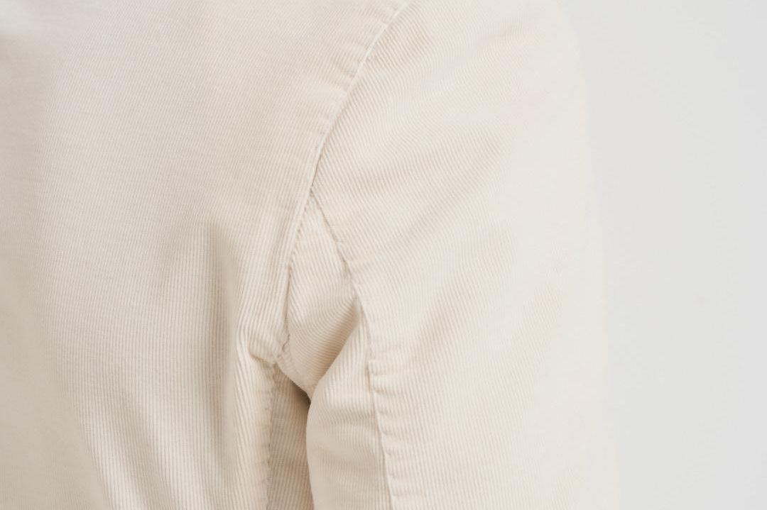 Giacca donna in velluto panna 2852 555132 L.B.M. 