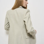 Blazer donna gesso Raisa monopetto D420267 RAISA25038 P.a.r.o.s.h. 