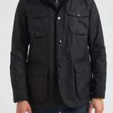 Gicca uomo in cotone cerato Ogston nero MWX0700 BK11 BARBOUR 
