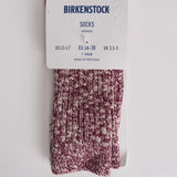 Calze donna mélange bordeaux 1030807 BORDEAUX BIRKENSTOCK 