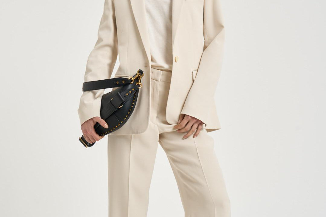 Blazer donna monopetto avorio VE0645FA D1F02I23EC ISABEL MARANT 