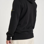 Felpa uomo con zip nera 6100061 S0051V0029 STONE ISLAND 