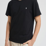 T-shirt uomo girocollo nera. 714844756 001 RALPH LAUREN 