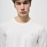 Maglia uomo girocollo bianca 710890558 506 RALPH LAUREN 