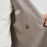 Giacca uomo doppiopetto in lana grigia 1SMC20K 070039T3042 TAGLIATORE 