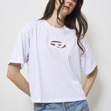 T-shirt donna bianca A15096 0NIAX100 DIESEL 