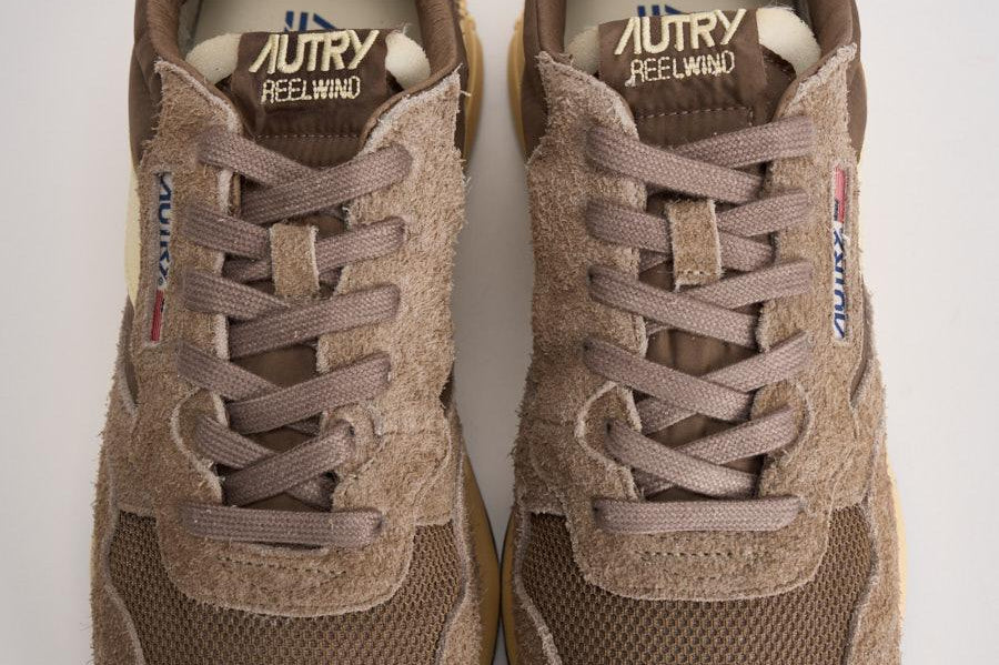 Sneakers reelwind low uomo marronee WWLM UT43 AUTRY 