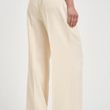 Pantalone donna gamba larga avorio 106918 A2W6C00 PINKO 