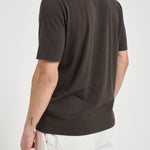 T-shirt uomo girocollo marrone 302821 21 KANGRA 