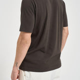 T-shirt uomo girocollo marrone 302821 21 KANGRA 