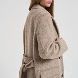 Cappotto doppiopetto con cintura donna GWP02319 P00209160407 GOLDEN GOOSE 