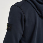 Felpa uomo con zip blu 6100061 S0051V0020 STONE ISLAND 