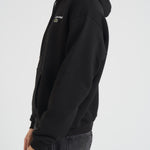 Felpa uomo con cappuccio con stampa multipla nera SH5947 031 LACOSTE 