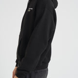 Felpa uomo con cappuccio con stampa multipla nera SH5947 031 LACOSTE 