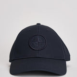 Cappello uomo con ricamo blu 9100013 S0248V0020 STONE ISLAND 