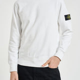 Felpa uomo girocollo bianca 6100060 S0051V0001 STONE ISLAND 