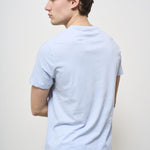 T-shirt uomo girocollo celeste 710671438 418 RALPH LAUREN 