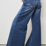 Jeans donna Marlen in denim scuro DP775 DF0290800 DONDUP 