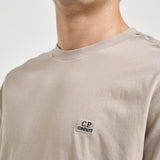 T-shirt uomo girocollo beige TS726A 904 C.P. COMPANY 