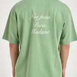 T-shirt uomo girocollo verde salvia TS209 CO002LIGHTGREEN DROLE DE MONSIEUR 