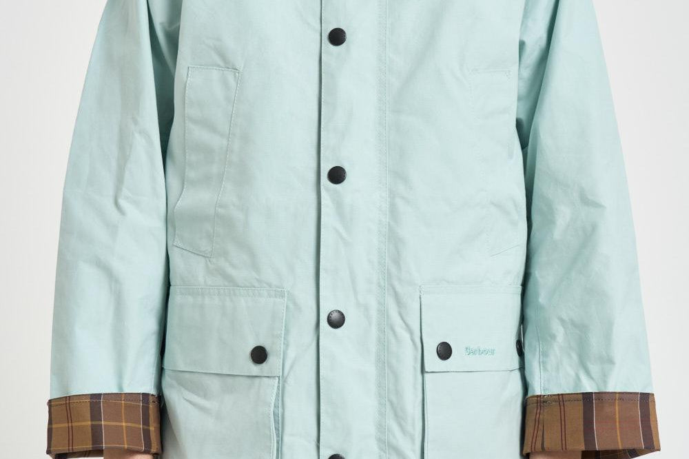 Giubbotto uomo corto acquamarina MCA1102 BL11 BARBOUR 