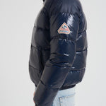 Piumino uomo in nylon lucido blu HUY015 4004 PYRENEX 