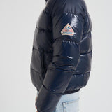Piumino uomo in nylon lucido blu HUY015 4004 PYRENEX 