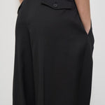 Pantalone donna wide-leg nero GWP01203 P00154690100 GOLDEN GOOSE 