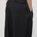 Pantalone donna wide-leg nero GWP01203 P00154690100 GOLDEN GOOSE 