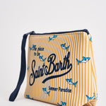 Pochette donna Aline a righe in fantasia squalo ALINE 02106L MC2 SAINT BARTH 