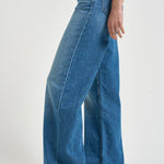 Jeans donna Rerun in denim blu 12488 1230HUF MOTHER 