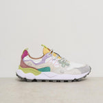 Sneakers donna Yamano 3 grigia 1I29 LIGHTLILACWHITE FLOWER MOUNTAIN 
