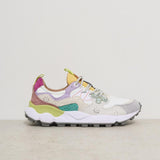 Sneakers donna Yamano 3 grigia 1I29 LIGHTLILACWHITE FLOWER MOUNTAIN 