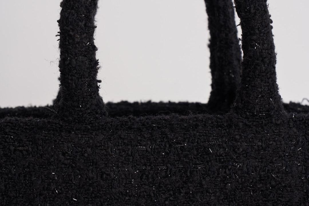 Borsa donna Vanity Tweed mini in lana nero VANITYMNTWEED 00 MC2 SAINT BARTH 